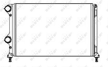 NRF Chladič, chladenie motora 53245A