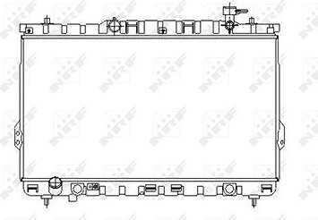 NRF Chladič, chladenie motora 53357