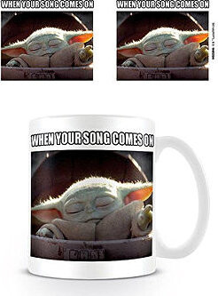 Star Wars The Mandalorian hrnček – When Your Song Comes On