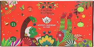 English Tea Shop Truhlík červený čajový adventní kalendář