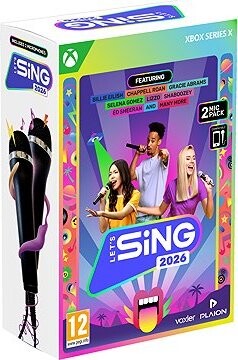 Lets Sing 2026 + 2 mikrofóny – Xbox Series X