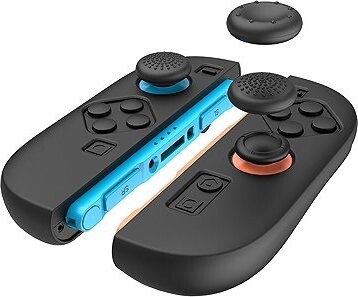 iPega SW2083A Silikónové Kryty JoyCon Ovládače na Nintendo Switch 2 Black