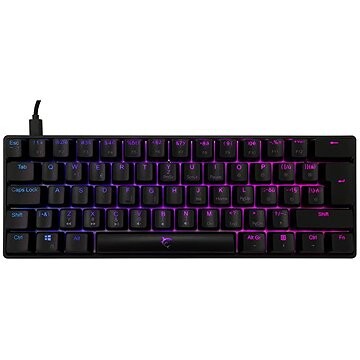 White Shark SHINOBI 2, červený SW, čierna – CZ/SK