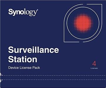 Synology NAS 4 licencia na ďalšie IP kamery do Surveillance Station