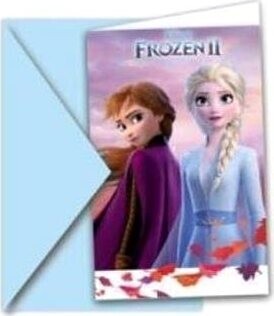 GoDan Pozvánky Frozen Ľadové Kráľovstvo 2 – 6 ks
