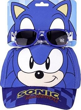 Sonic: The Hedgehog – detská šiltovka s okuliarmi