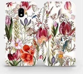 Flip puzdro na mobil Samsung Galaxy J3 2017 – MP01S Rozkvitnutá lúka