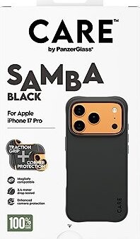 PanzerGlass CARE kryt Apple iPhone 17 Pro MagSafe Samba Black
