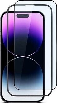 Epico Resolve Edge to Edge ochranné sklo s inštalačným rámčekom iPhone 15 Pro