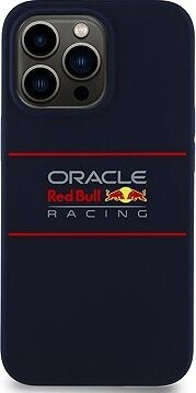 Red Bull Silicone Horizontal Logo MagSafe Zadný Kryt pre iPhone 13 Pre Navy