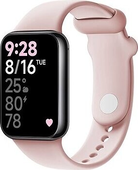 FIXED Silicone Strap na Xiaomi Redmi Watch 5/4 Smart Band 9 Pro/8 Pro ružový