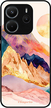 iSaprio Lesklý kryt Abstract Mountains Xiaomi Redmi Note 14