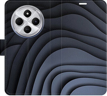 iSaprio Flip puzdro Dark Waves pre Xiaomi Redmi 14C/Poco C75