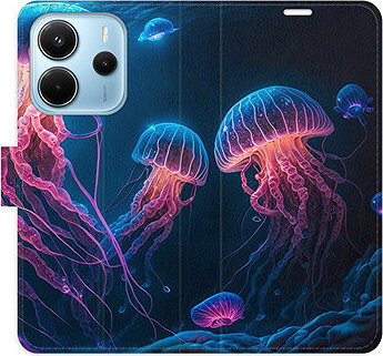 iSaprio Flip puzdro Jellyfish pre Xiaomi Redmi Note 14