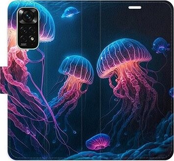 iSaprio flip puzdro Jellyfish pre Xiaomi Redmi Note 11/Note 11S