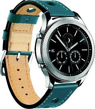 BStrap Leather Italy Universal Quick Release 22 mm, dark teal