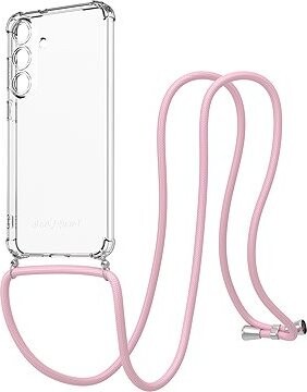 AlzaGuard Luxe Lanyard Case pre Samsung Galaxy S25 FE ružový