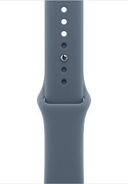 Apple Watch 46 mm oceľovo modrý športový remienok – S/M