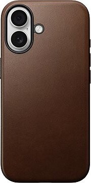 Nomad Modern Leather Case Brown iPhone 17