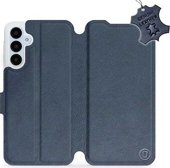 Mobiwear flip kožené na Samsung Galaxy A25 5G – Modré – L_NBS