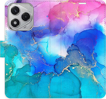 iSaprio Flip puzdro BluePink Paint pre Honor 400 Lite