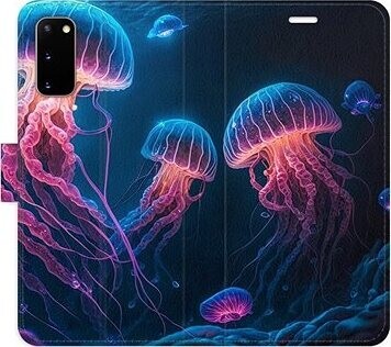 iSaprio flip puzdro Jellyfish pre Samsung Galaxy S20