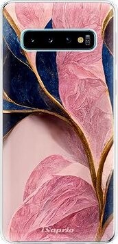 iSaprio Pink Blue Leaves pre Samsung Galaxy S10