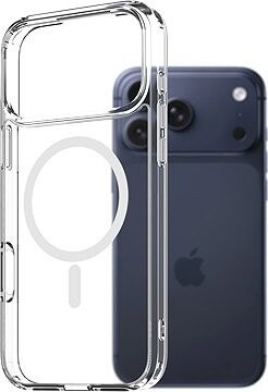 AlzaGuard Crystal Clear TPU Case Compatible with Magsafe na iPhone 17 Pro Max