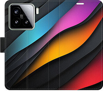 iSaprio Flip puzdro Color Waves pre Xiaomi 15