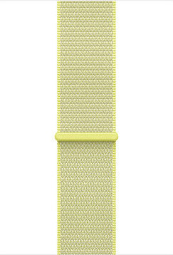 Apple Watch 46 mm neónovo žltý prevliekací športový remienok