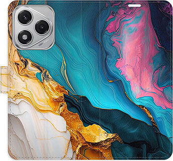 iSaprio Flip puzdro Colourful Marble pre Honor 400 Lite