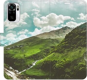 iSaprio flip puzdro Mountain Valley pre Xiaomi Redmi Note 10/Note 10S
