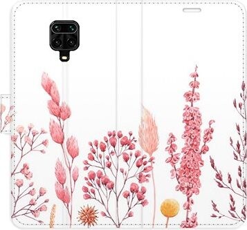 iSaprio flip puzdro Pink Flowers 03 na Xiaomi Redmi Note 9 Pro/Note 9S
