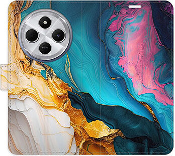 iSaprio Flip puzdro Colourful Marble pre Xiaomi Redmi 14C/Poco C75