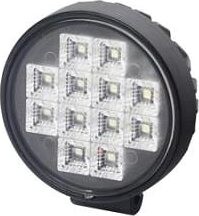 Kamar Svetlomet LED pracovný okrúhly 12 – 24 V 12× LED s vypínačom