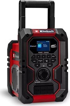 EINHELL Rádio AKU TE-CR 18 Li DAB+/FM/BT – Solo, IP 65, 3407995 (bez AKU)