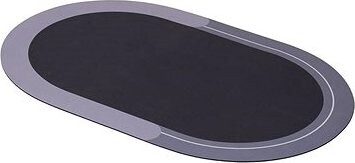 DuraHome Predložka ABSORPČNÁ CLEAN & DRY, ovál, sivá