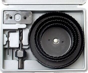 EXTOL CRAFT vrtáky vykružovacie korunkové, 5 priemerov O 64 – 127 mm, 1807