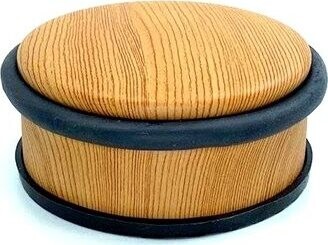 Zarážka dverná, priemer 100 × 47 mm, 1,1 kg, drevodekor