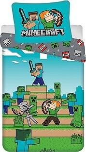 Jerry Fabrics Minecraft We Got This 140 × 200, 70 × 90 cm