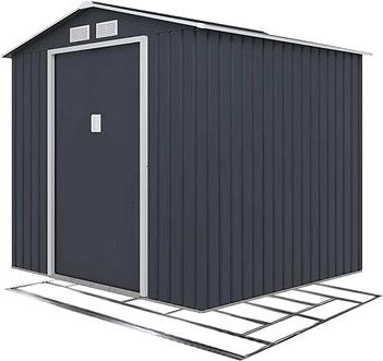 IWHome Domček záhradný ARES A 2,71 m2, antracit + podlahová konštrukcia ARES A