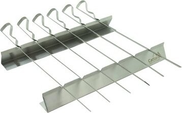 CATTARA Grilovacia súprava na špízy veľká, 43 cm, 6 ks