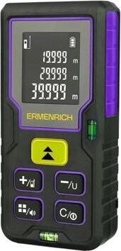 ERMENRICH – Laserový diaľkome,r 100 m Reel Laser Meter GD100 (bez batérií)