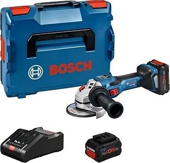 BOSCH Professional Uhlová brúska AKU 125 mm GWS 18V-15 SC 0.601.9H6.101 (2× 8 Ah)