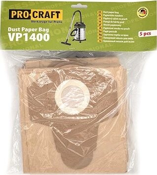 Procraft Vrecko papierové pre priemyselný vysávač VP1400