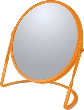 Spirella kozmetické zväčšovacie zrkadlo Akira, matné oranžové, oceľ