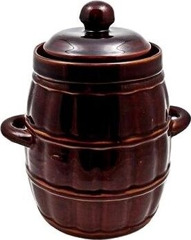 DuraHome Keramický súdok s poklopom_1, 3,2 l