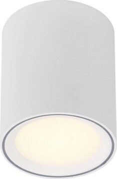 NORDLUX Stmievateľné LED svetlo Fallon, 100 × 120 mm, 8,5 W, 2700 K, biele/biele