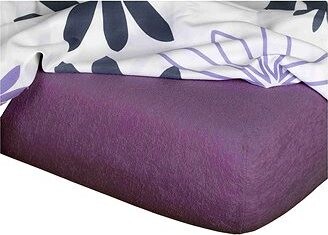 Dadka Froté plachta na posteľ purpur 90 × 200 × 15 cm