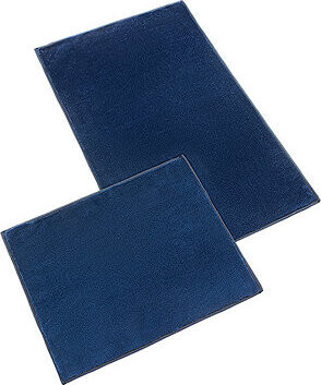 Bellatex Kúpeľňová sada Bany Gold 60 × 100 cm + 60 × 50 cm 730/001 tmavomodrá